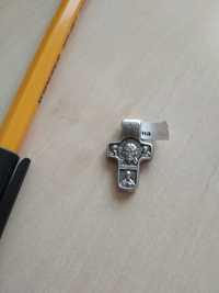 Нов масивен сребърен кръст, медальон