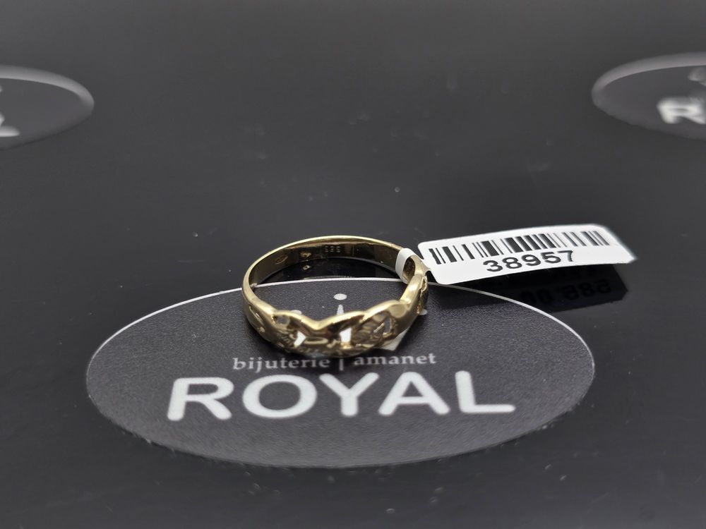 Bijuteria Royal: Inel aur 14k/1.59 gr