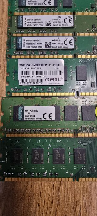Рам памет 8 гб ддр3 за компютър