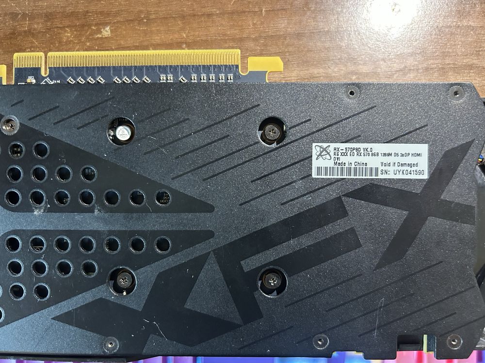 Placa video AMD Radeon XFX RX 570 8GB GDDR5 editia RS OC+