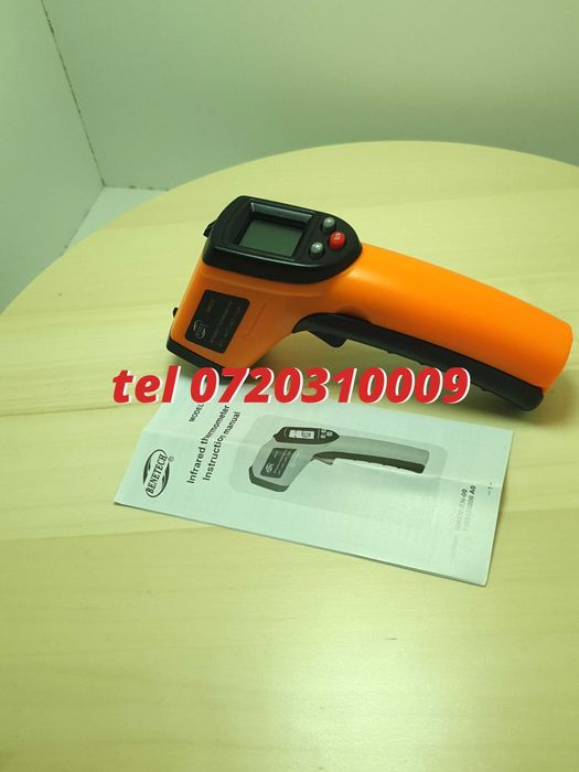 Termometru Industrial Profesional 50 380c Uni Galbennegru