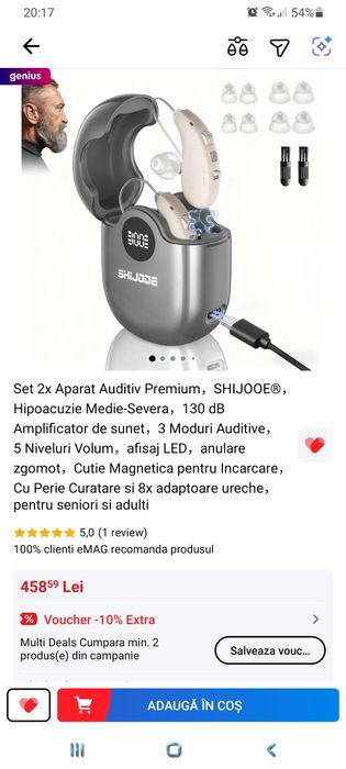 Vand aparat auditiv - 2 bucati