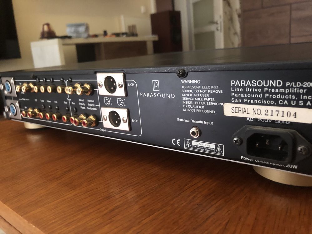 Parasound PL/D предусилвател