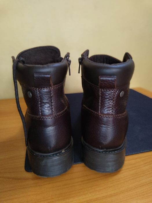 Ghete/bocanci  iarna Jack&Jones piele naturala 100%