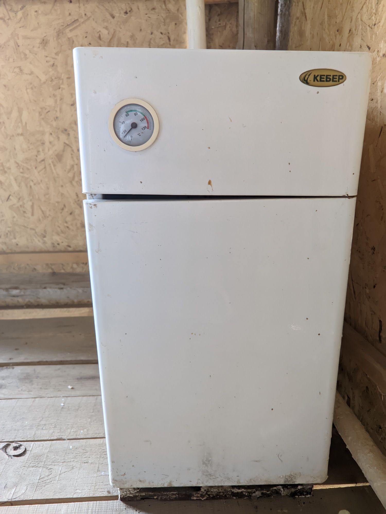 Газовый печь для отопления 120 м²