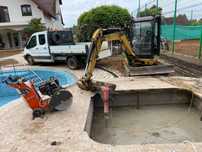 Mini excavator Săpaturi  taiat beton  spart beton moloz