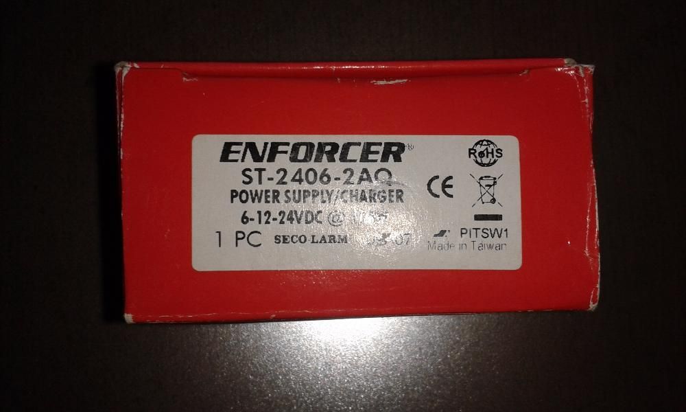 Power supply/charger 6-12-24VDC--2AMP ENFORCER. NOU