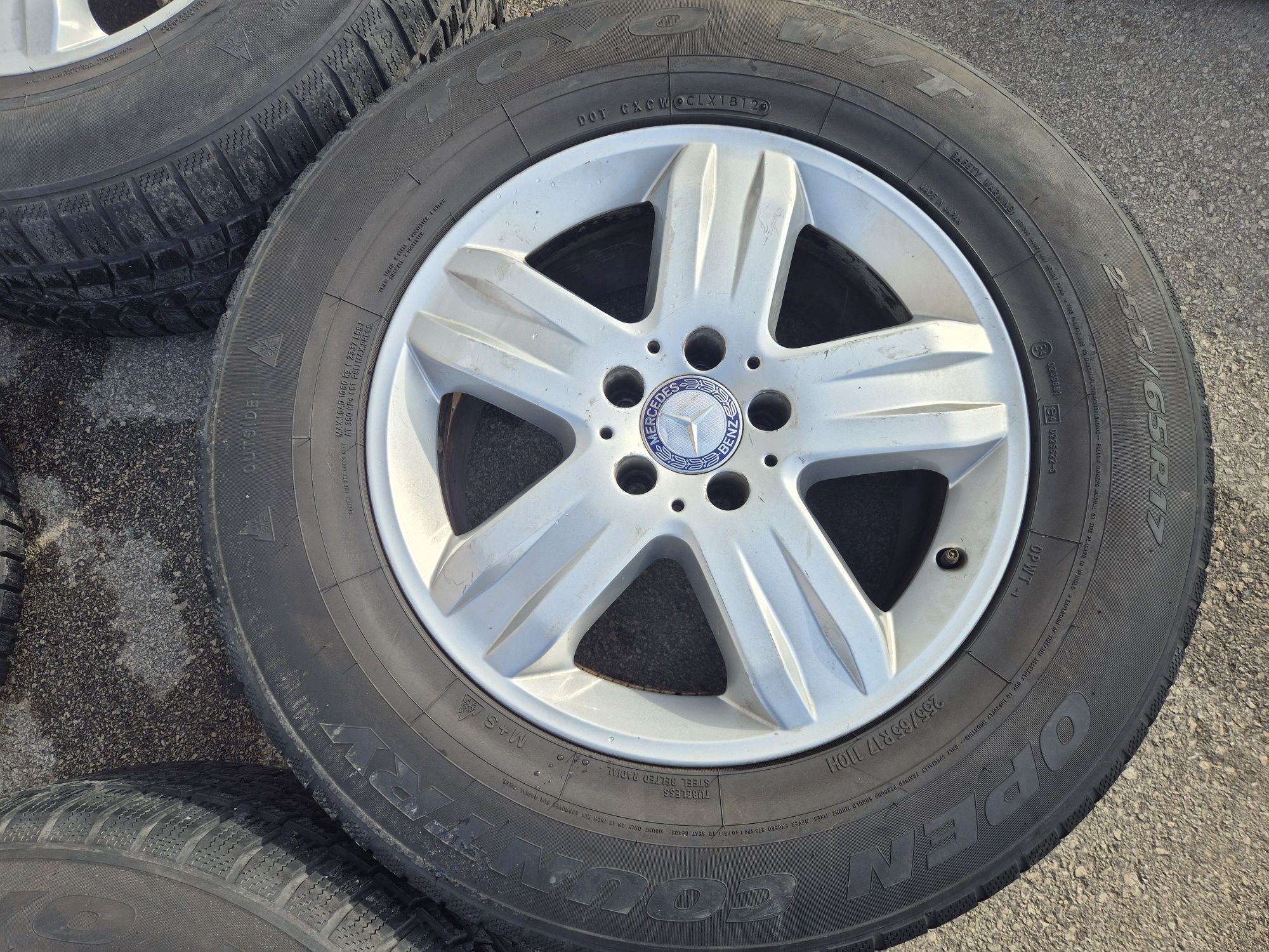 5х112/17 с гуми Мерцедес МЛ W163 W164 5х112/17 Mercedes ML
