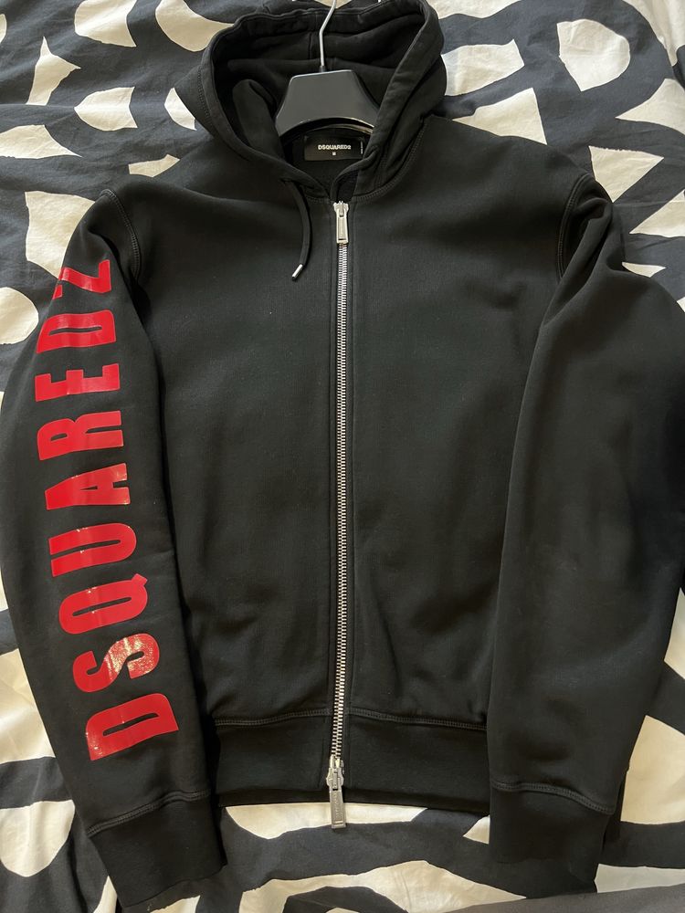 Dsquared2 zip up hoodie суичър