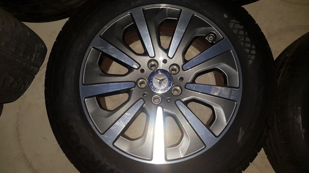 4бр. оригинални джанти Mercedes 17" 5x112 S класа