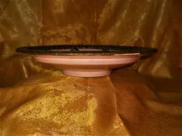 Centru masa, platou Tuareg Berber, alama placata argint, colectie