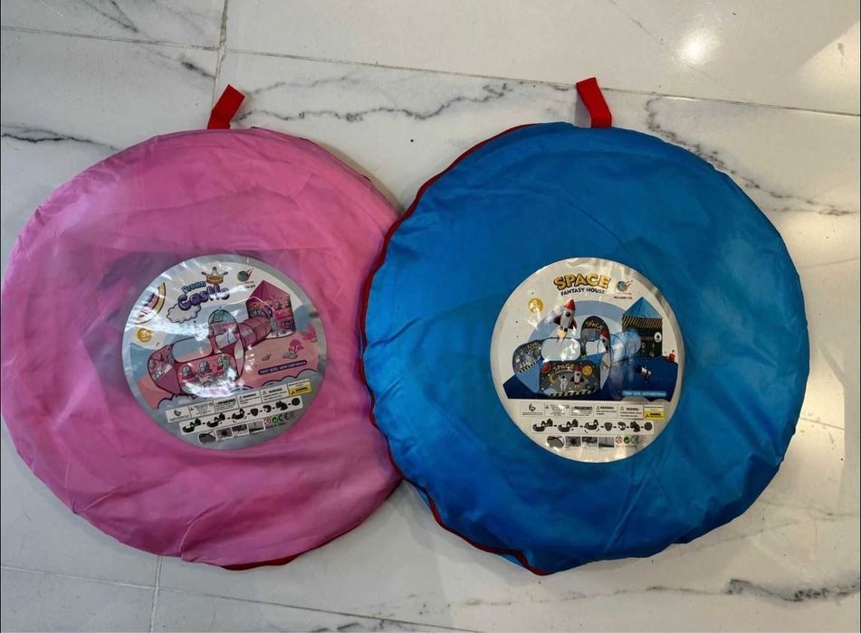 Детска палатка с тунел и басейн
300 х 100 х 120 см