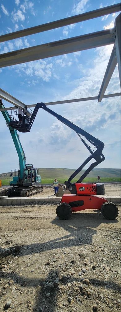 Vand nacela diesel 4x4 cu brat,  Manitou ManGo 12