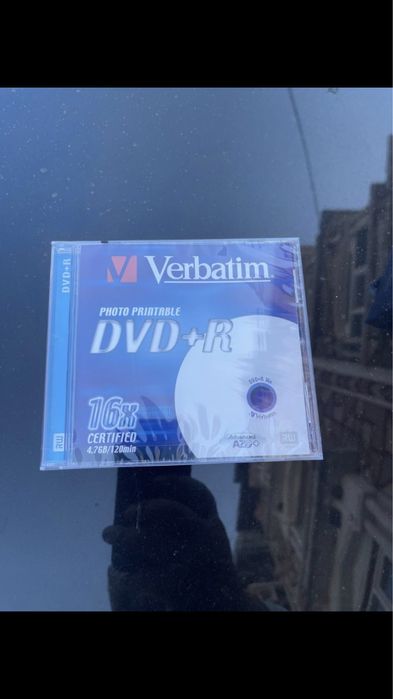 Vand cd dvd rew raw in carcasa slim printabile la imprimanta verbatim