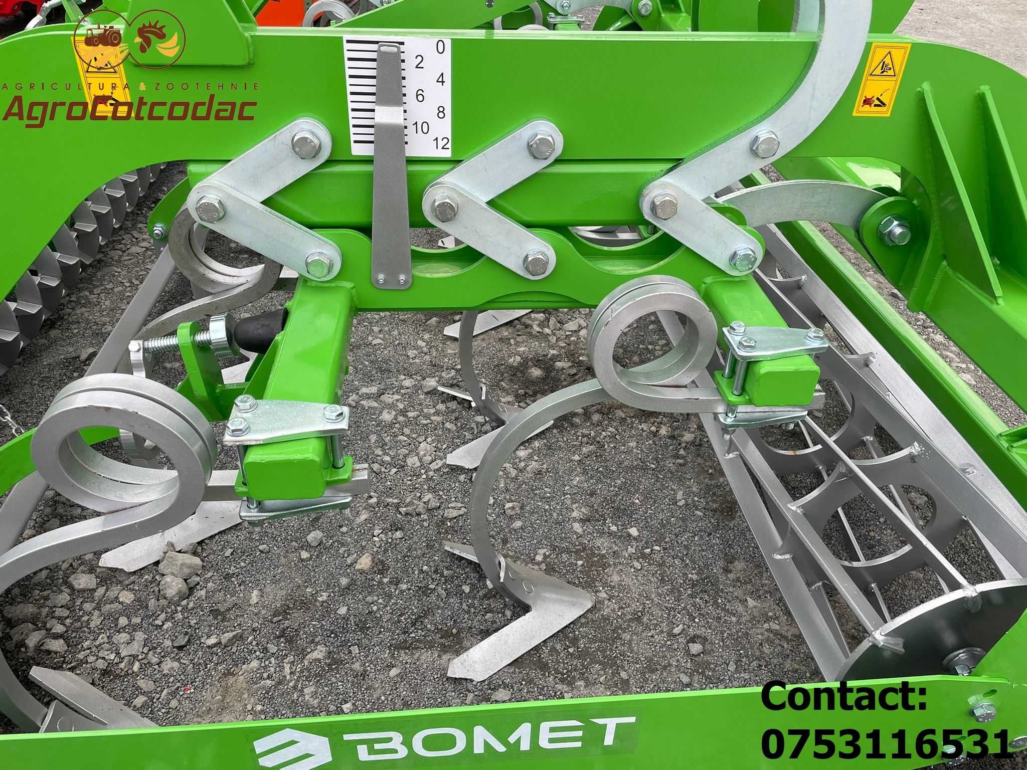 Cultivator / Compactor agricol BOMET 3 m