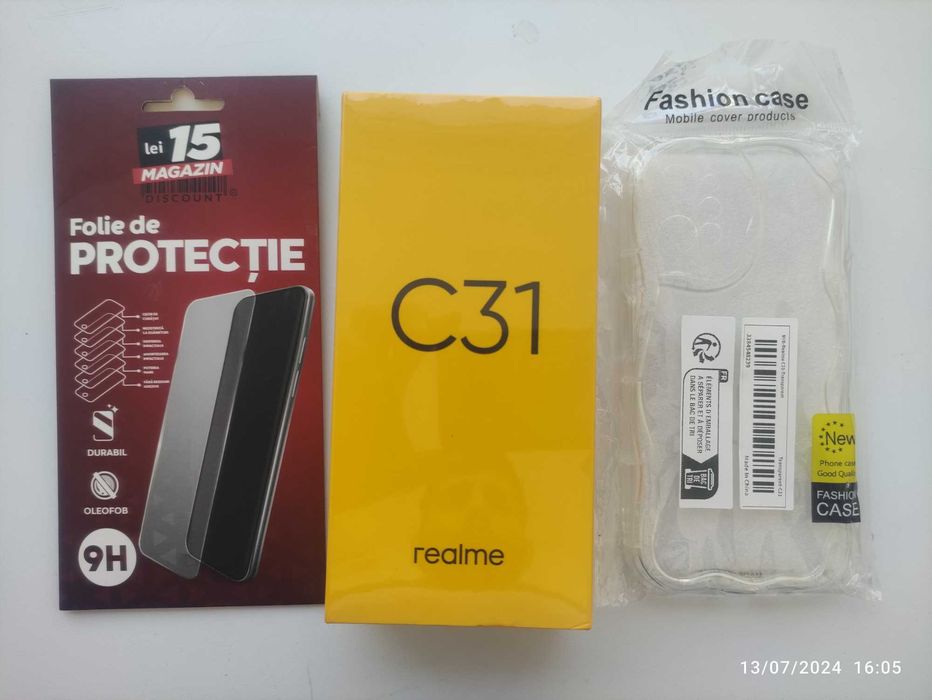 Realme C31, 4GB RAM, 64GB ROM - nou, sigilat
