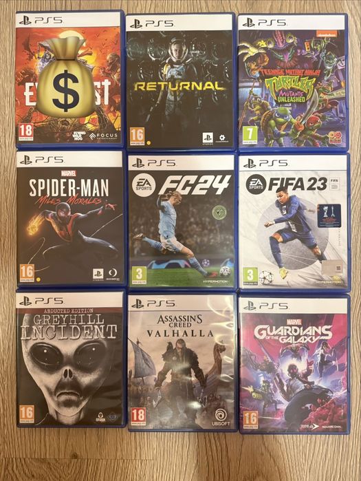 Дискове за пс5, playstation5 , пс5 обновена