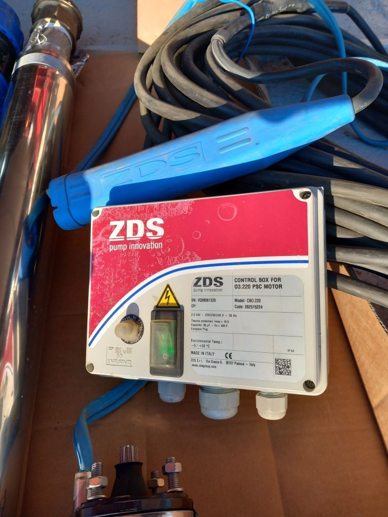 Pompă submersibila multietajată ZDS QS4X 8-17[Kit complet]