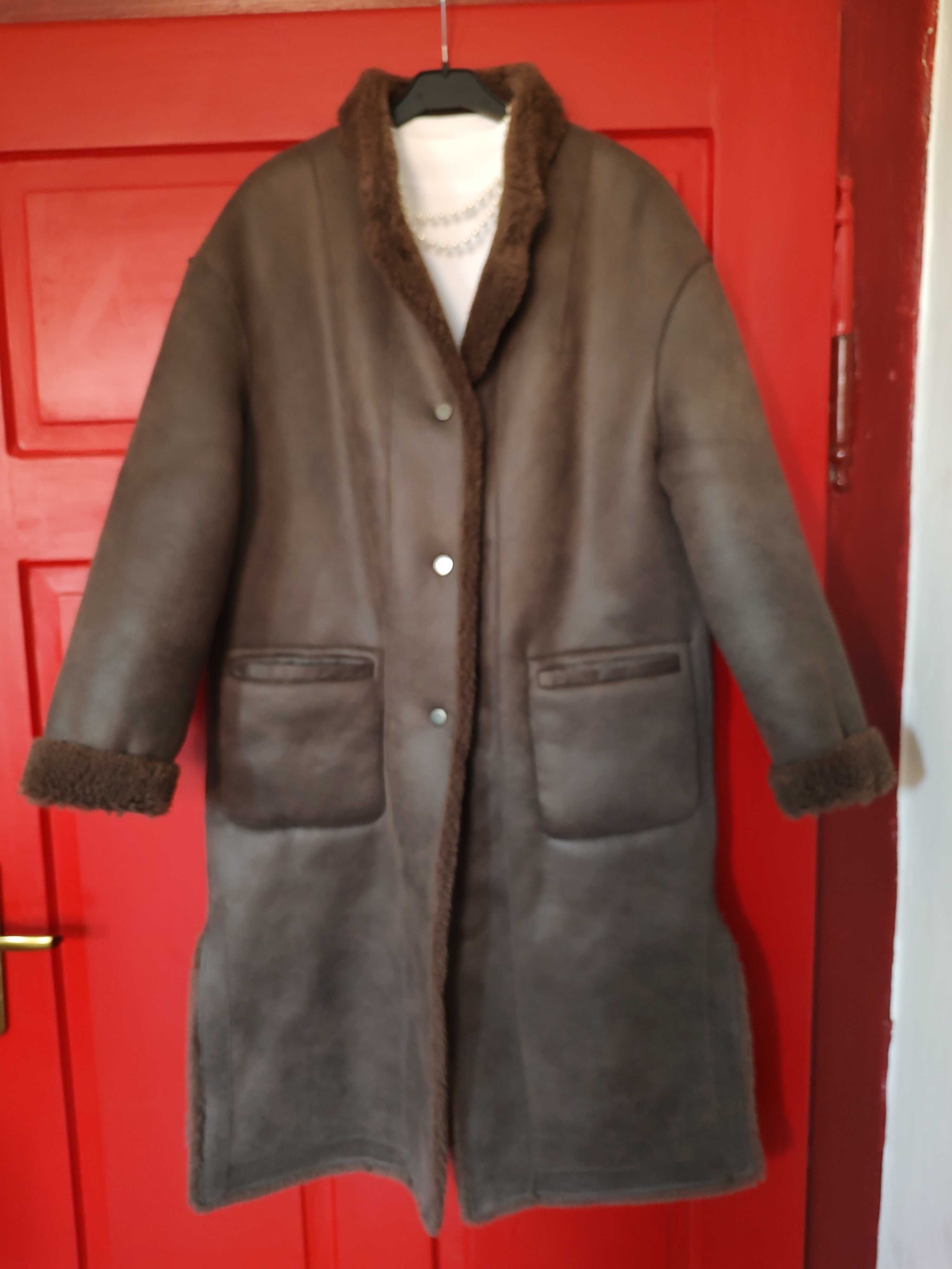 Palton teddy, VLAB laboratorio nr.5,oversize,potrivita ptr. S-M