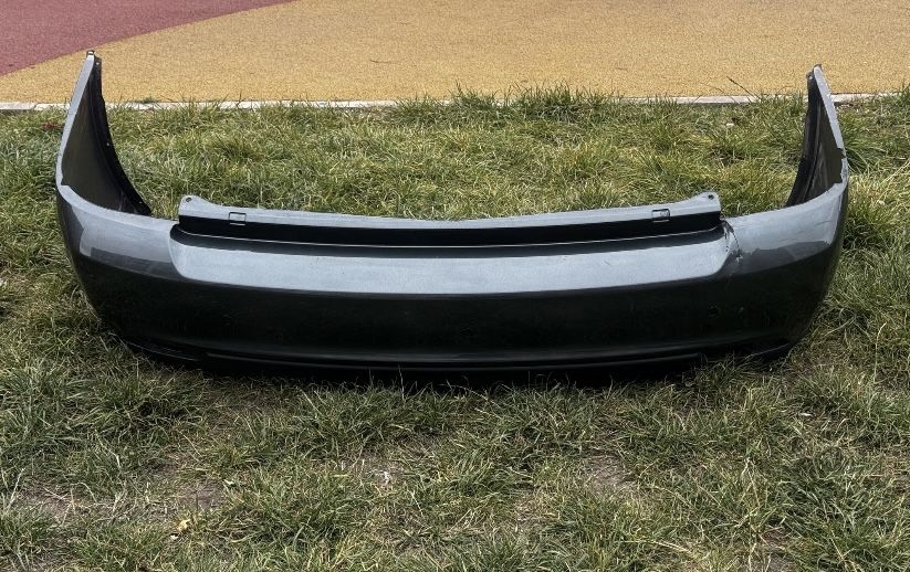 Задний Бампер Приора 2 (черный)