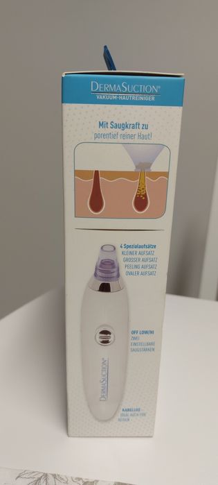 Aparat de curățare a pielii cu vid