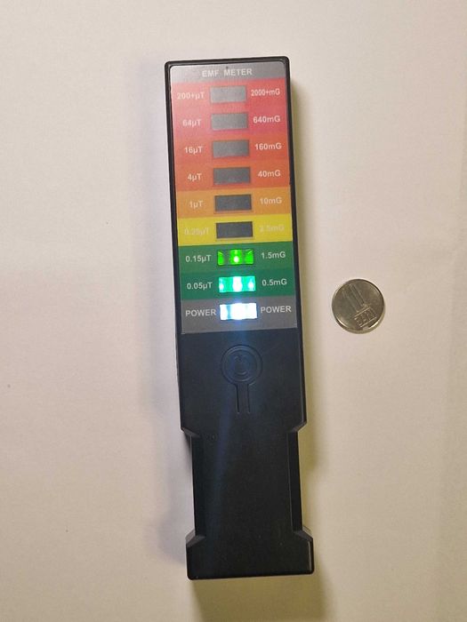 Detector radiații electromagnetice EMF Meter – Nou