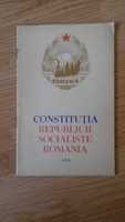 Vand brosura"Constitutia Republicii Socialiste Romania 1972"