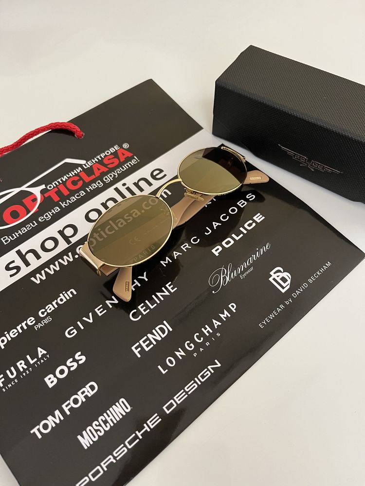 Police Limited Gold Edittion слънчеви очила New Season