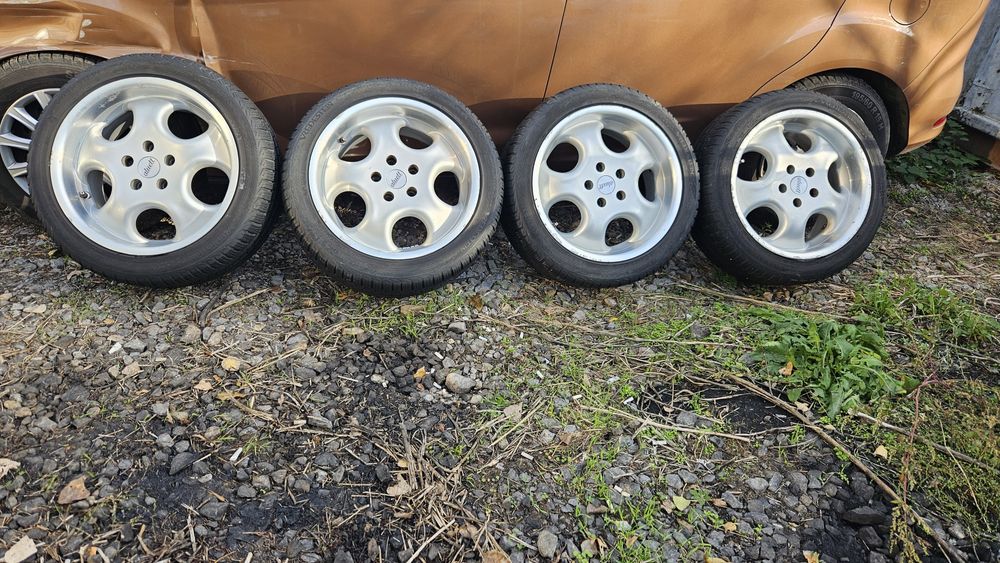 Алуминиеви джанти с гуми за Фолксваген Шкода  Сеат 17цола.