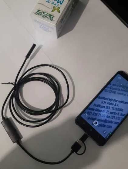 Camera Endoscopica / Telescopica HD - diametru 6-8mm;