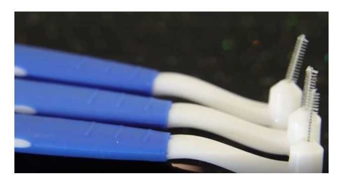 Periute Interdentare L shaped, 0.4 mm Set 5 buc + 0.5 mm - Set 5 buc