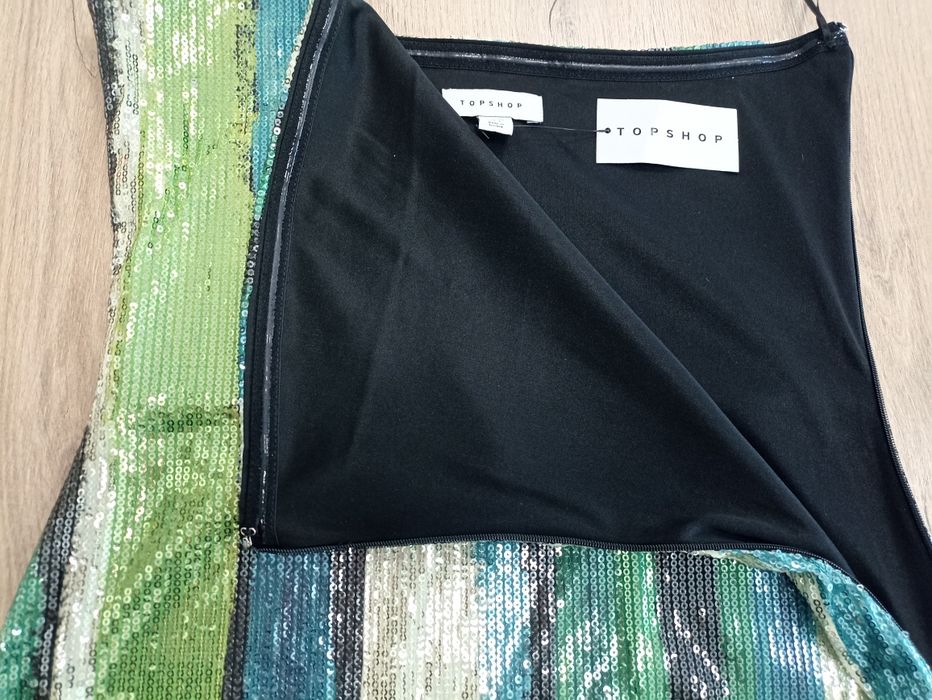 Рокля бюстие Topshop дълга