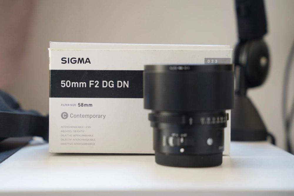 Объектив SIGMA 50 mm F2 DG DN, SONY E
