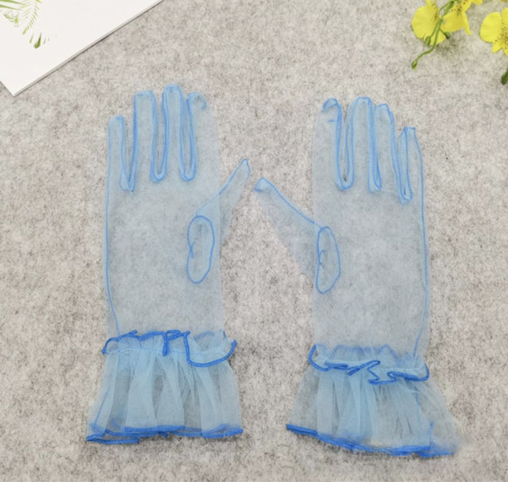 Капроновые перчатки для фотосессий , свадьбы