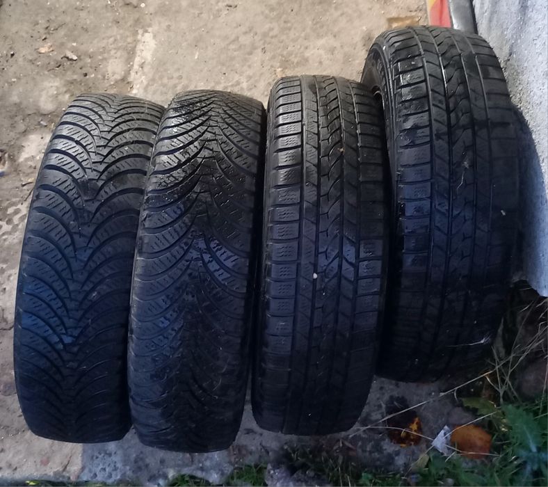 Set roți 4×100 R13 cu anvelope iarnă 155/70 R13
