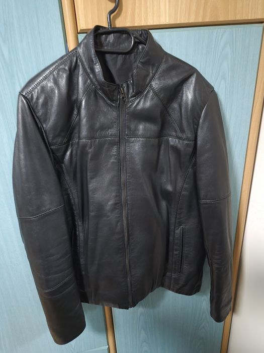 Мъжко яке естествена кожа