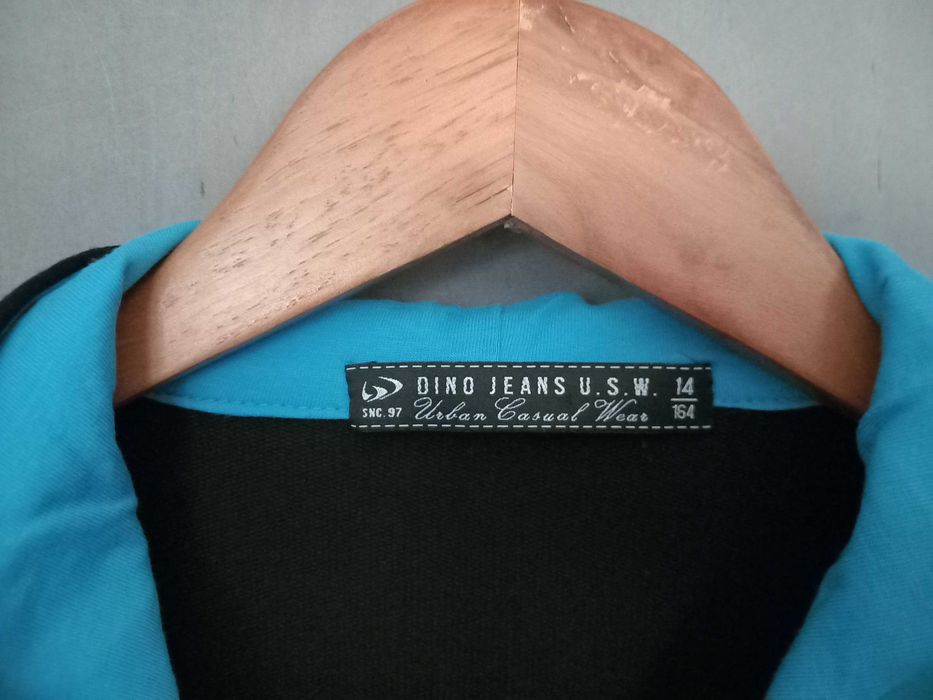 Спортно горнище (суитшърт) с цип и качулка DINO, размер 164