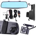 Camera Auto de Bord Dubla, Monitorizare Parcare, Night Vision