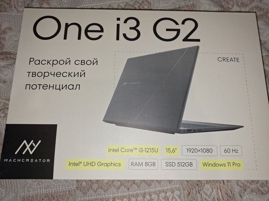Ноутбук Mahcreator/One i3 G2