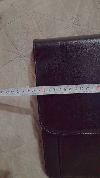 Geanta piele neagră Fernando NOUA