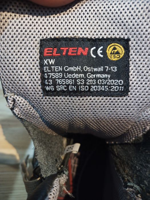 Bocanci de lucru Elten Nr 43 S3