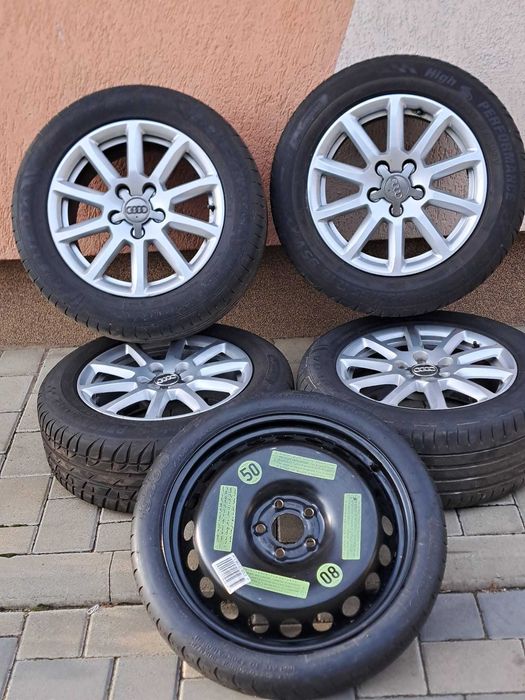 Jante + roată de rezervă audi