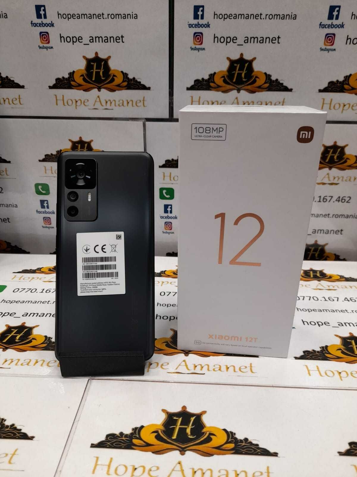 Hope Amanet P12 - XIAOMI 12T/Black/128 - 8 GB/ FULL BOX!!!