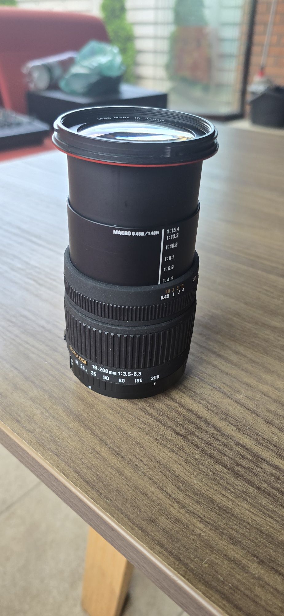 Obiectiv sigma 18-200mm lipsa selector auto focus