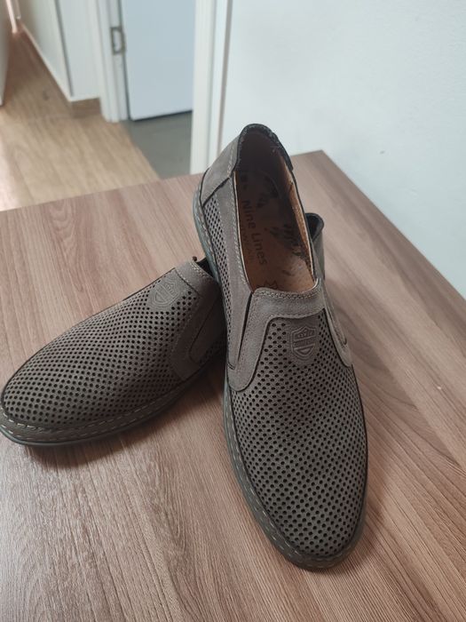 Кожаные мужские туфли