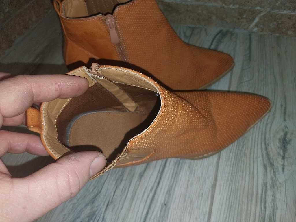 Botine     piele