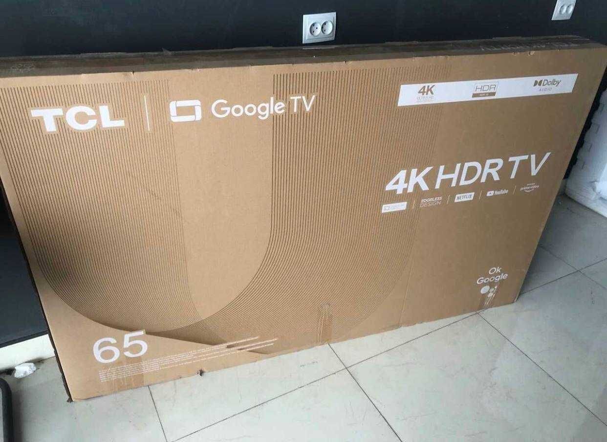 Телевизор TCL 65 4K Ultra HD с Каналы Бесплатная Доставка в Рассрочку!