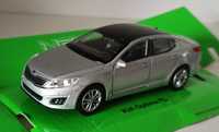 Macheta Kia Optima MK3 Facelift 2012 silver - Welly 1/36