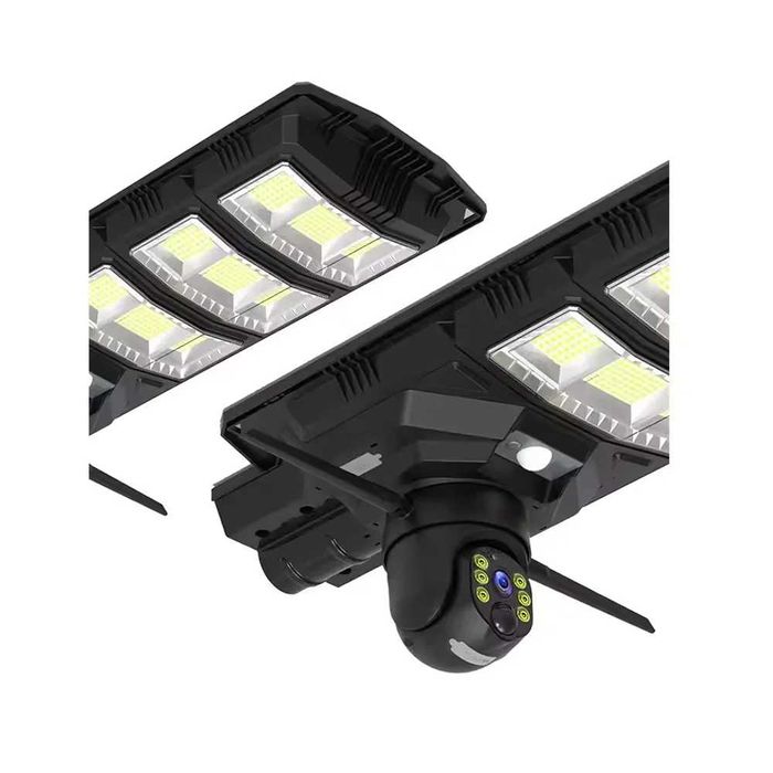 Lampa stradala solara 300w cu camera supraveghere 4G rotativa