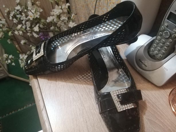Женская обувь кожаная. Балетки Италия. Размер 40